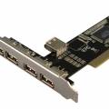 TARJETA 4 PUERTOS USB 2.0 PCI