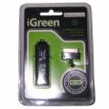CARGADOR PARA IPHONE / IPAD DE AUTO + CABLE DE DATOS