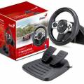 VOLANTE GENIUS CON VIBRACION PARA PC, PS3, Wii