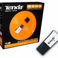 ADAPTADOR USB WIRELESS N TENDA 150Mbps COMPACTO