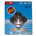 HUB USB 2.0 4 PUERTOS TIPO ESTRELLA