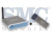 COMBO SMC WIRELESS ROUTER + ADAPTADOR USB 54Mbps