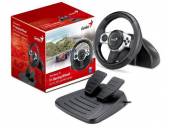 VOLANTE GENIUS CON VIBRACION PARA PC, PS3, Wii