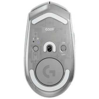 Mouse Logitech G309 Lightspeed Bluetooth blanco