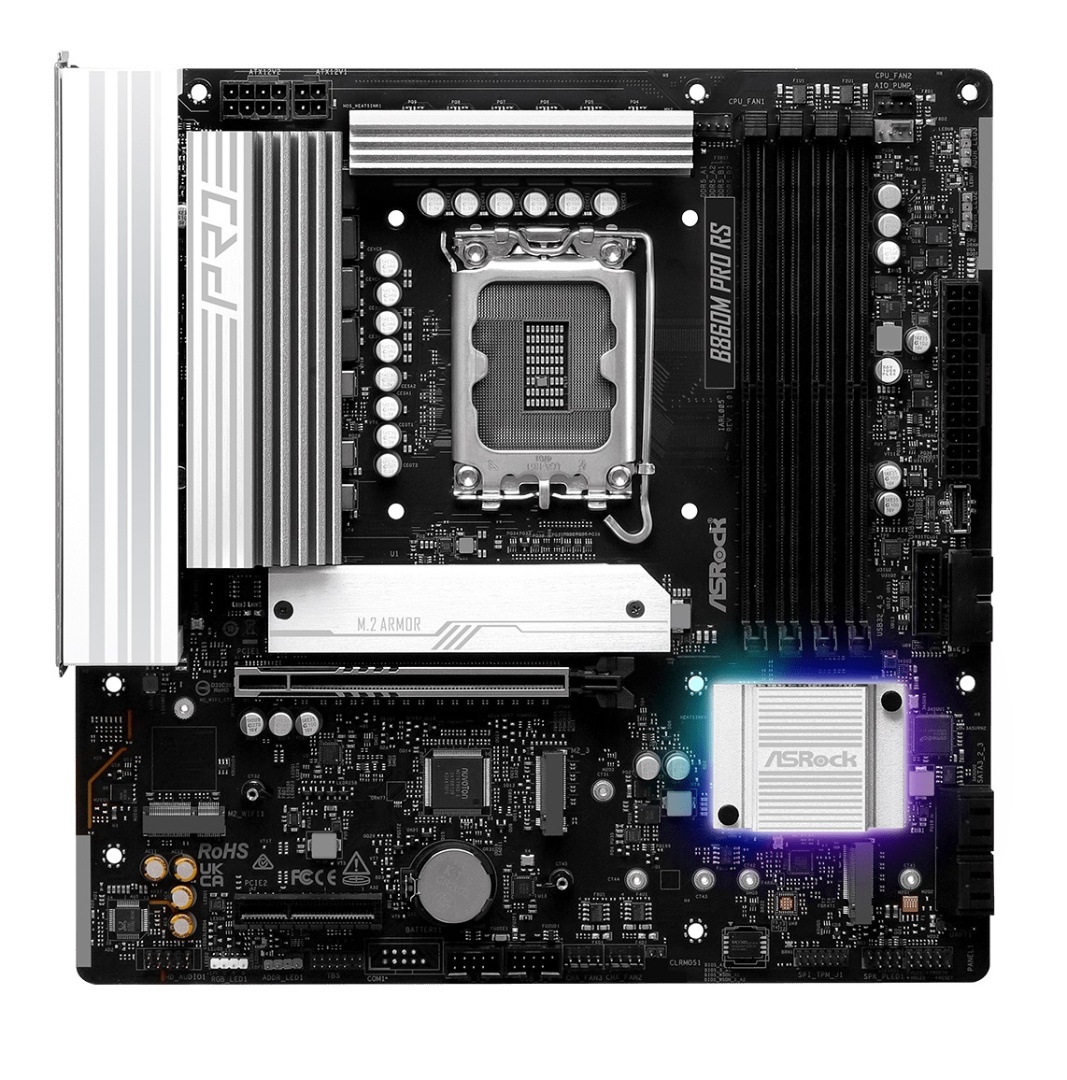 Mother Asrock B860M Pro RS LGA 1851
