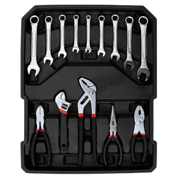 Caja de herramientas con 499 piezas