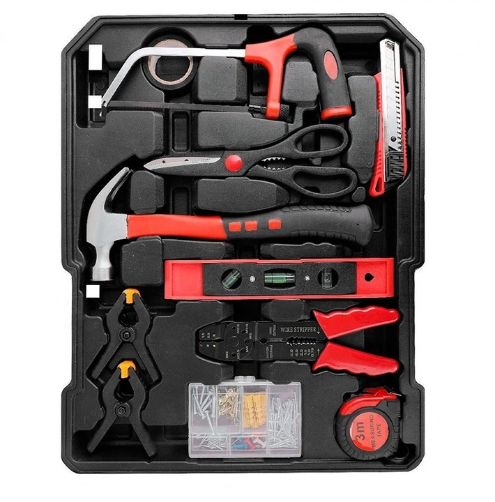 Caja de herramientas con 499 piezas