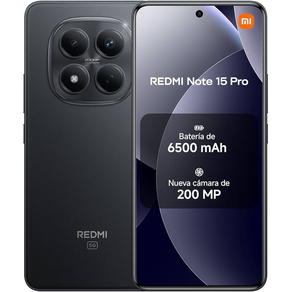 Xiaomi Redmi Note 15 Pro 5G 8GB 256GB negro