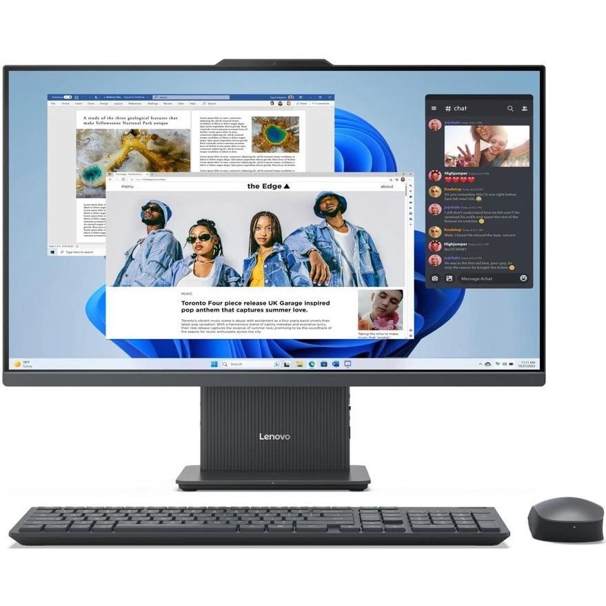 Equipo AIO Lenovo Ryzen 5 5.0GHz, 16GB, 512GB SSD, 27