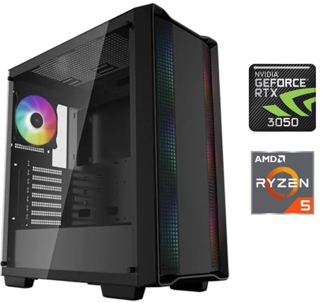 Equipo Gamer Ryzen 5 5600GT, 16GB, 512GB, RTX 3050 6GB