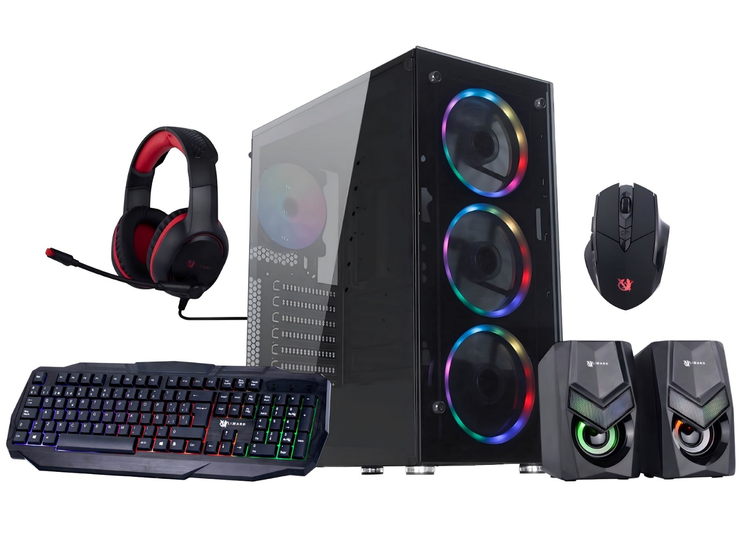 Super Combo Gamer X-Lizzard PACK 2