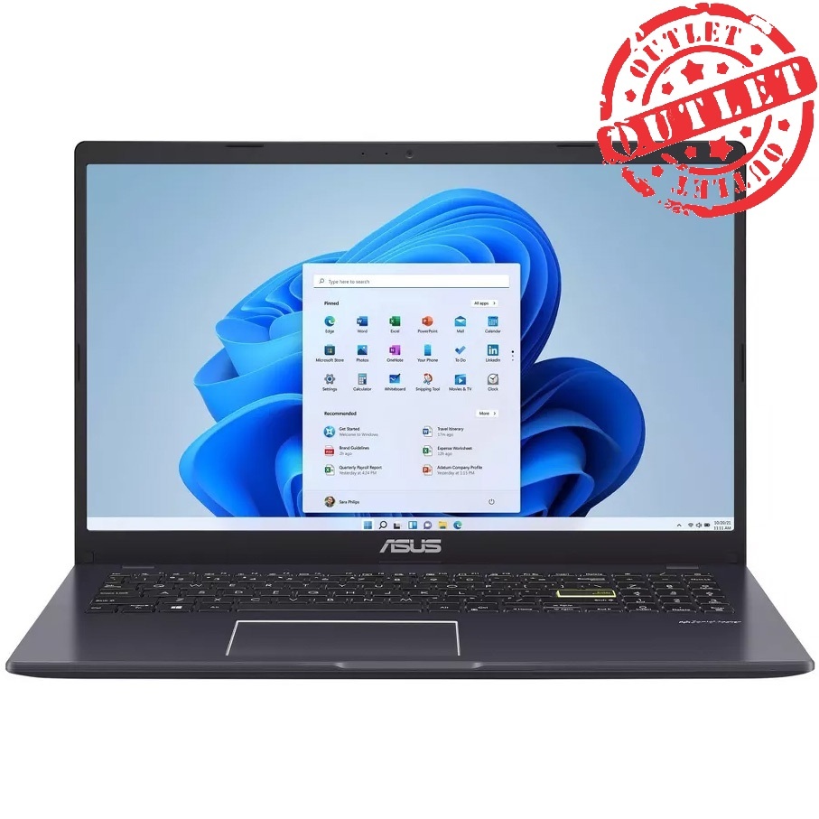 Notebook Asus Quadcore 3.1Ghz, 4GB, 128GB eMMC, 15.6