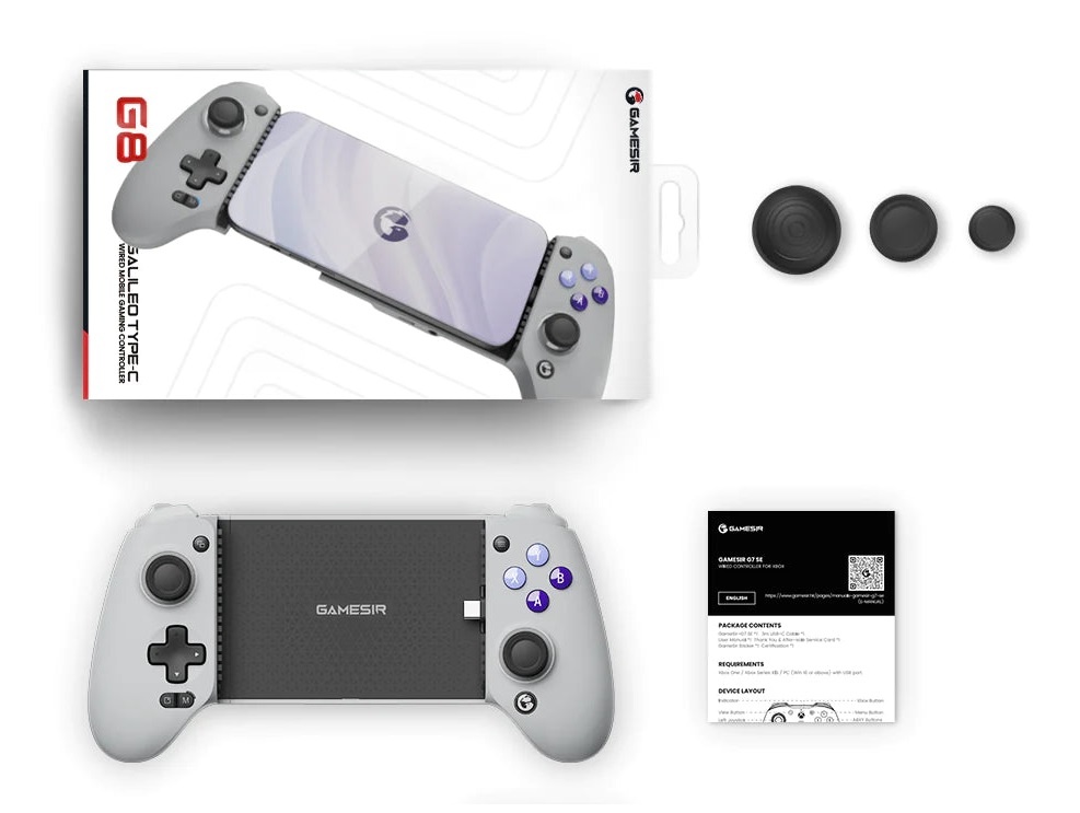 Joystick GameSir G8 Galileo para celulares