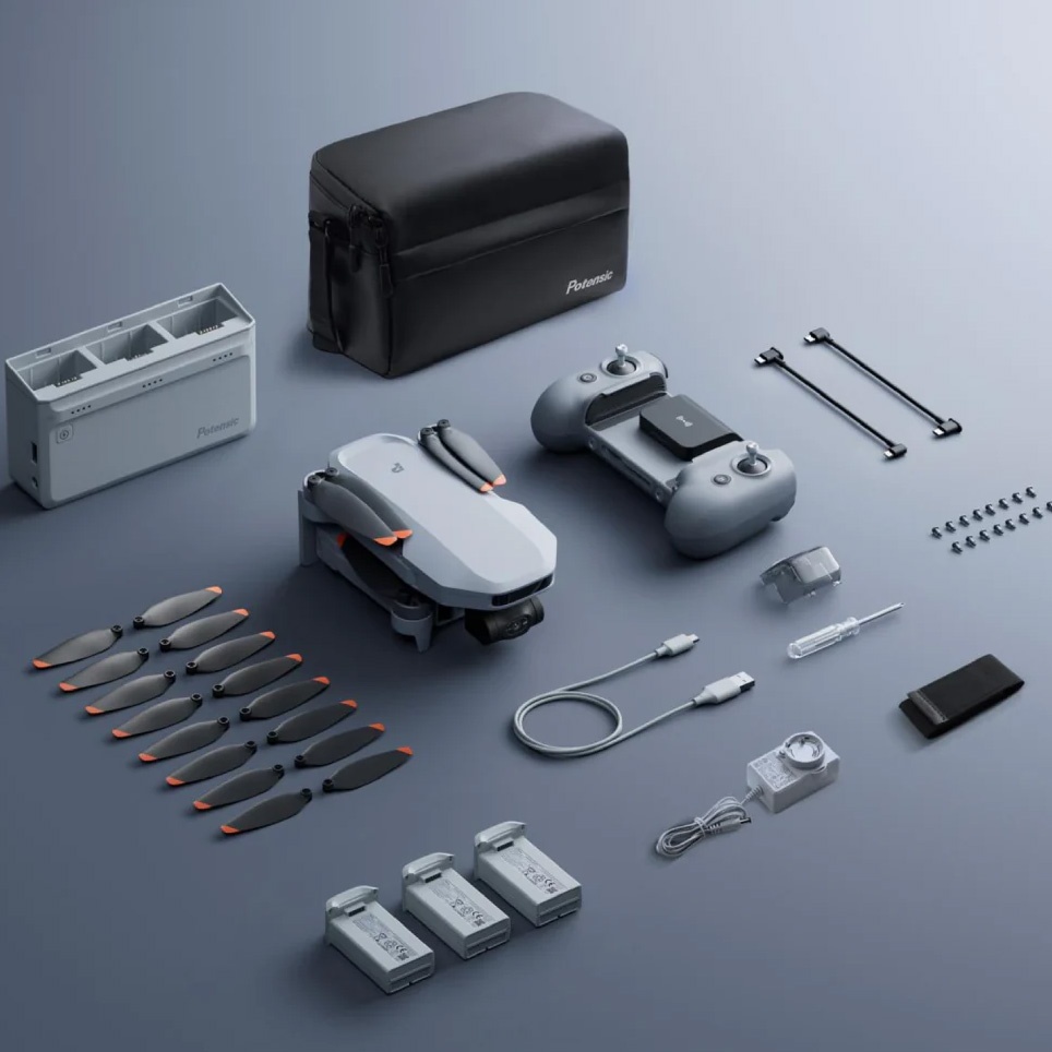 Dron Potensic ATOM 2 Fly More Combo