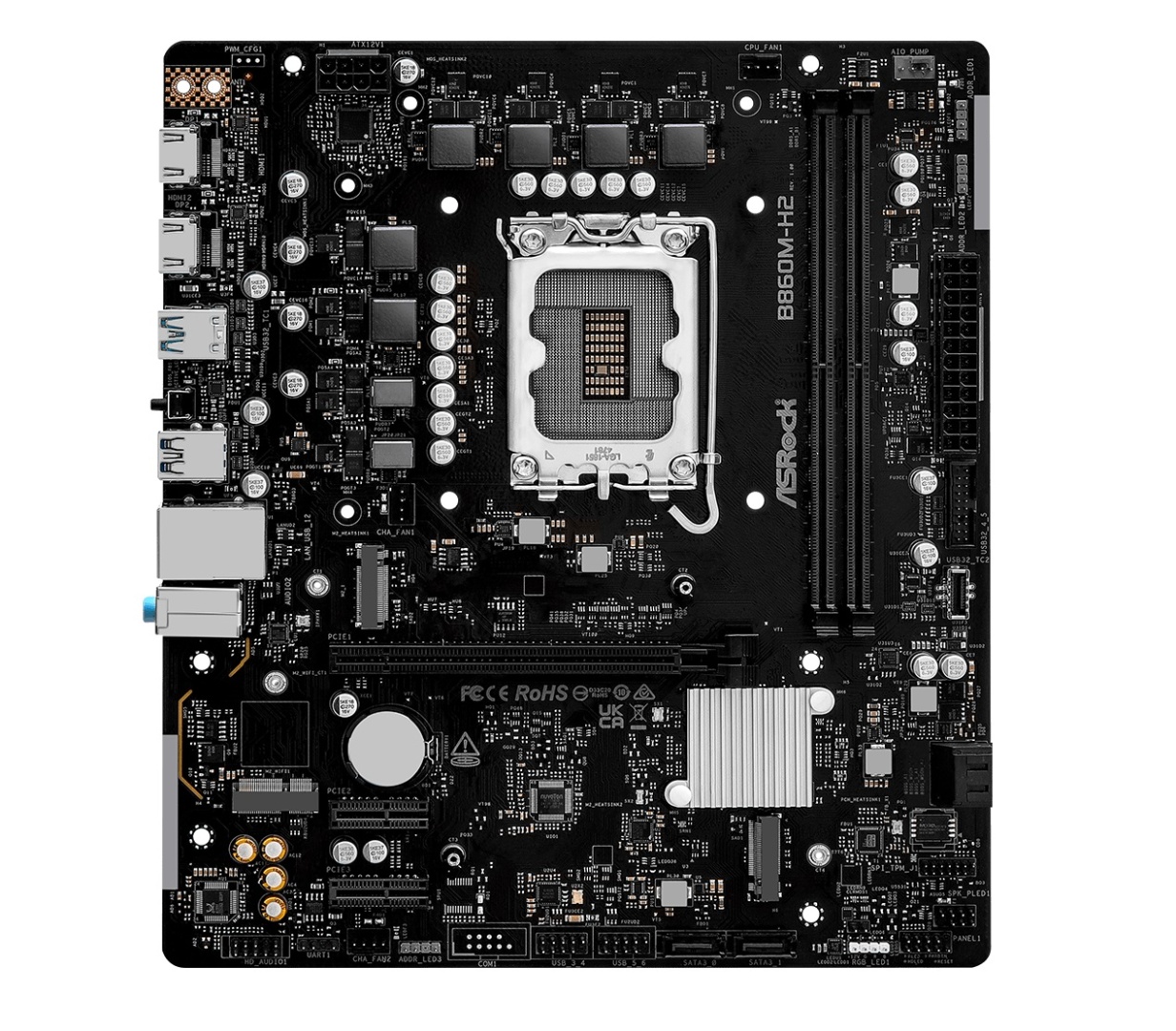 Mother Asrock B860M-H2 LGA 1851