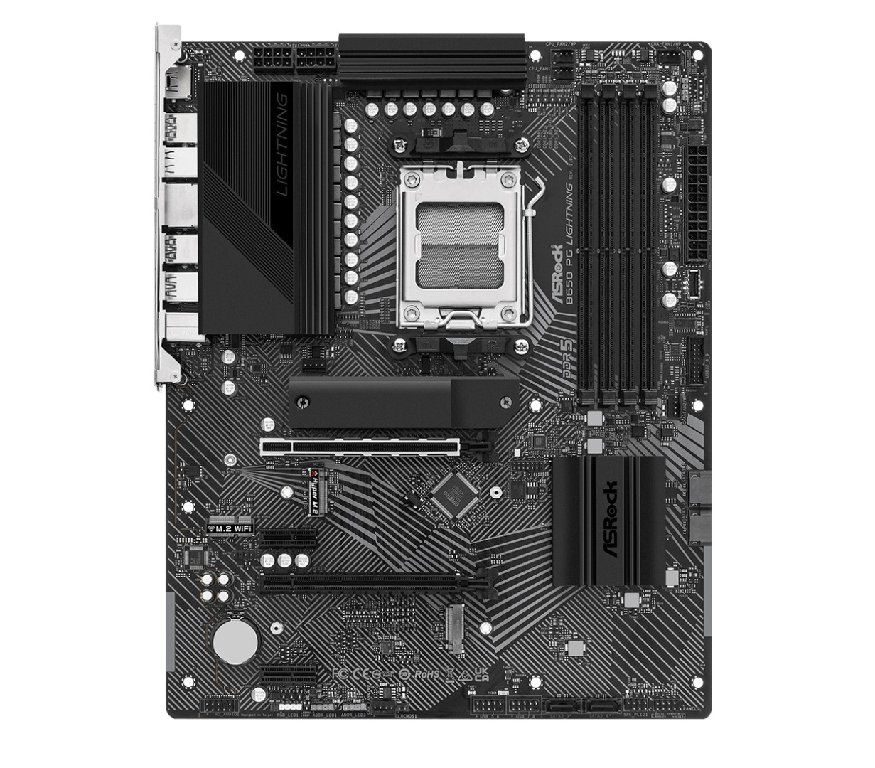 Mother Asrock B650 PG Lightning AM5