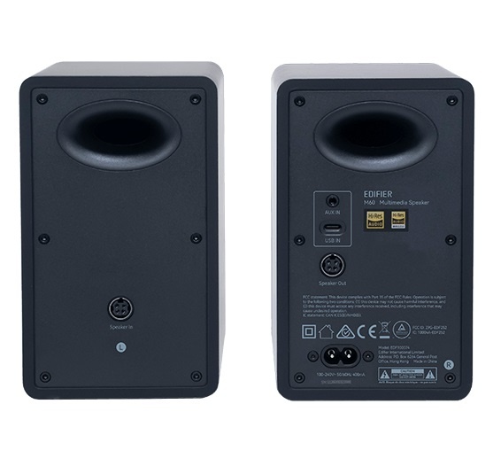 Parlantes Edifier 2.0 M60 66W bluetooth negro