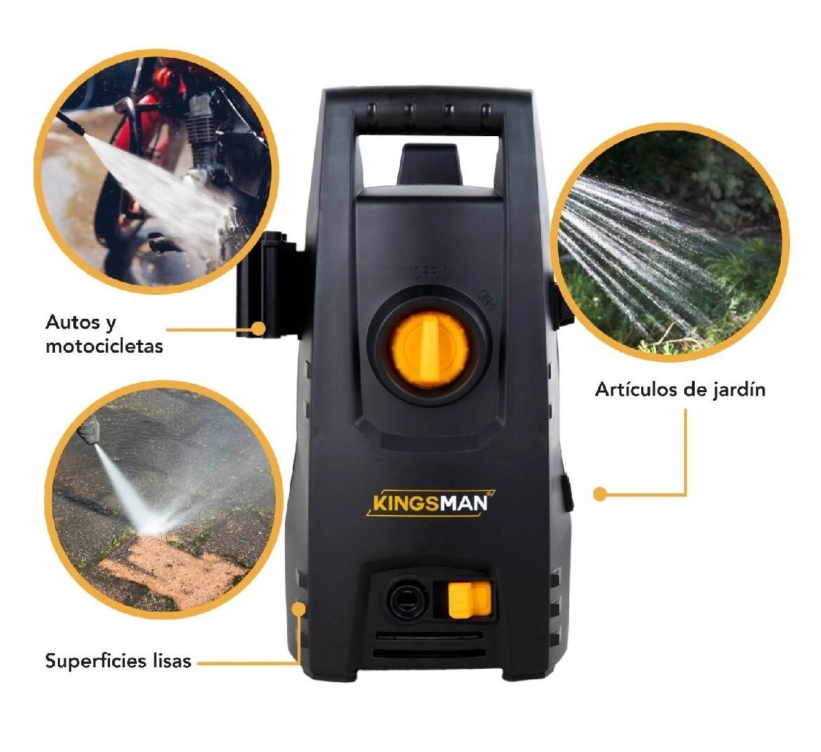 Hidrolavadora Kingsman Port 1200w
