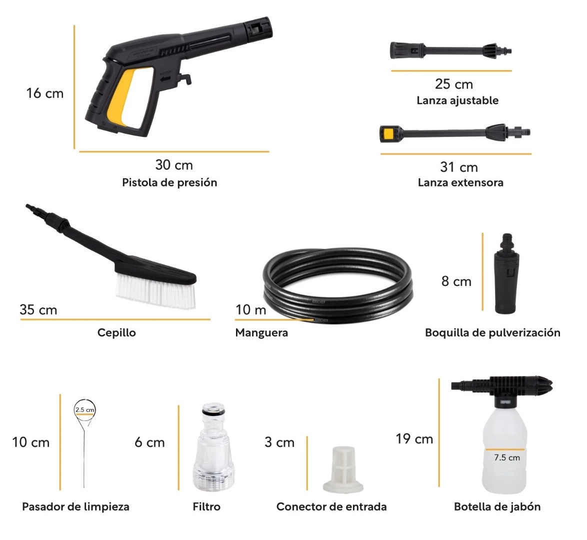 Hidrolavadora Kingsman Port 1800w