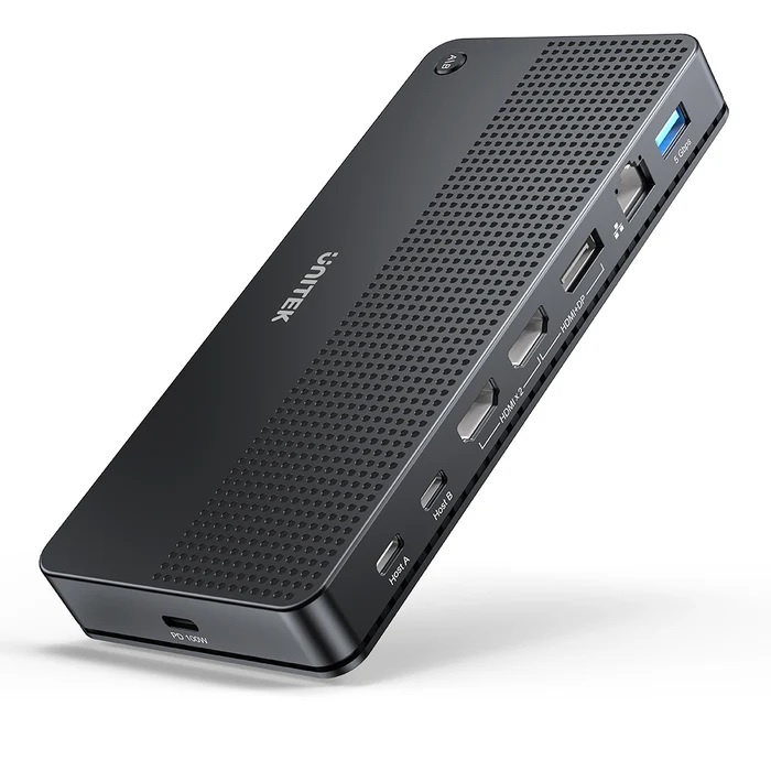 KVM Universal Unitek Dual 4K 100W PD