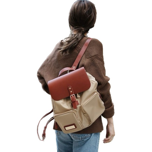 Mochila Gaston Luga Pärlan Marrón/Arena