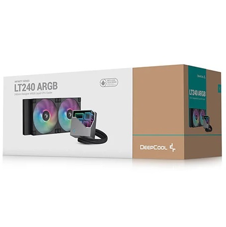Cooler Liquido DeepCool LT240 ARGB negro