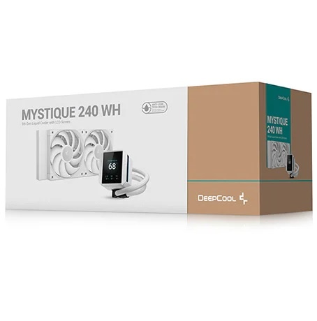 Cooler Liquido DeepCool Mystique 240 blanco