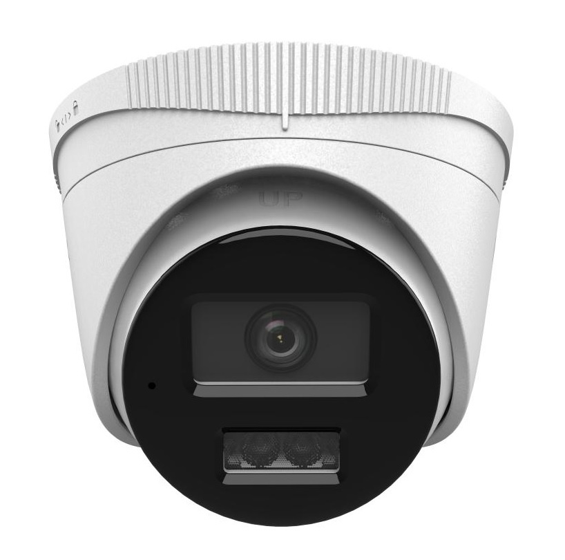 Camara HiLook IP 4MP Smart Hybrid Light domo exterior