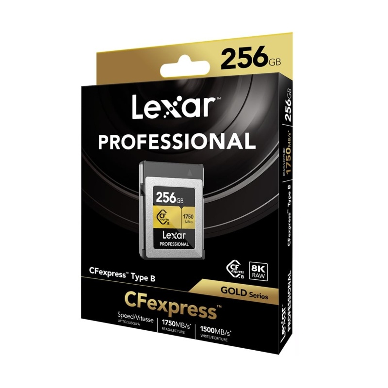 Memoria CFexpress Lexar Pro 256GB Tipo B Gold Series