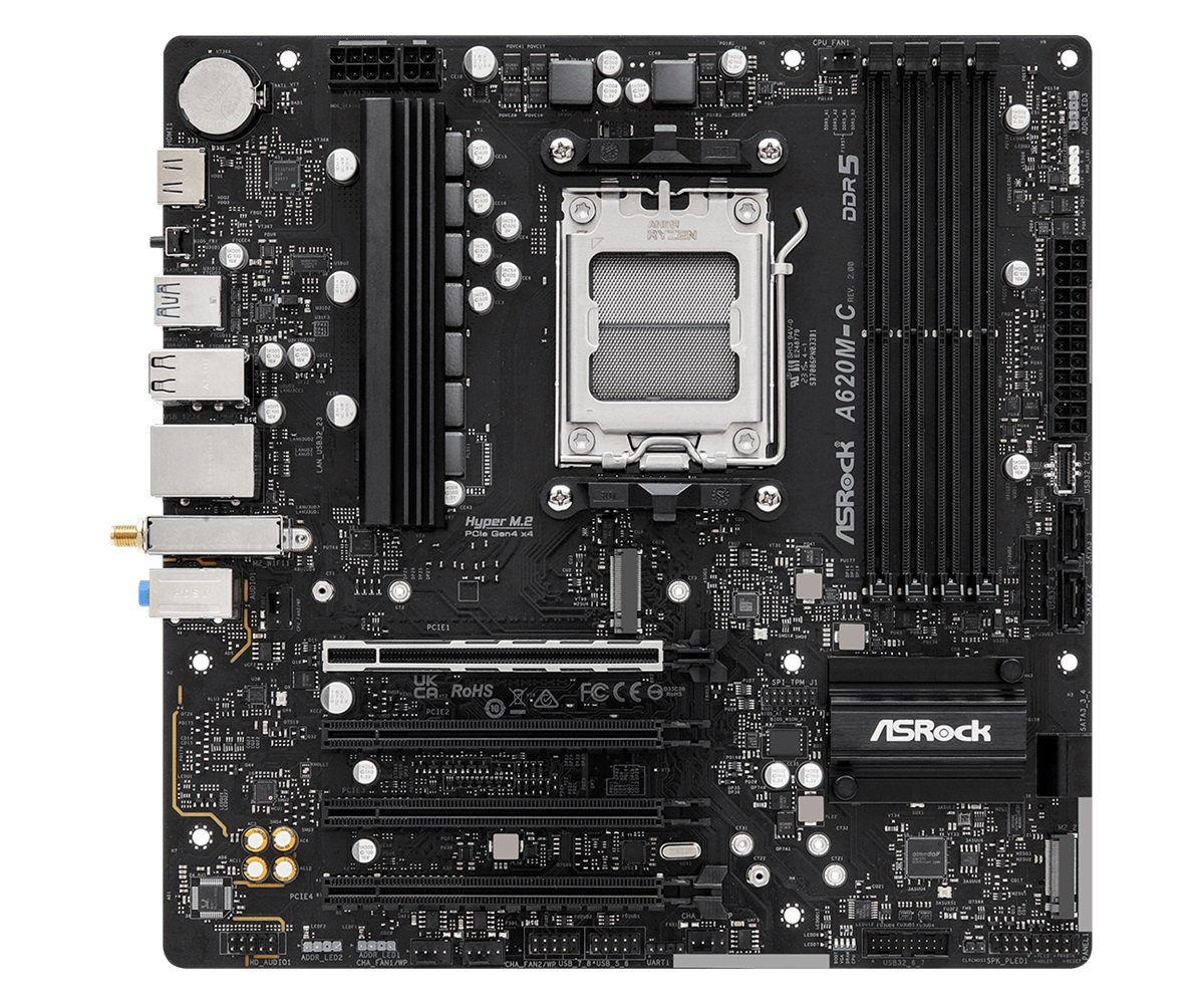 Mother Asrock A620M-C R2.0 AM5 (BULK)