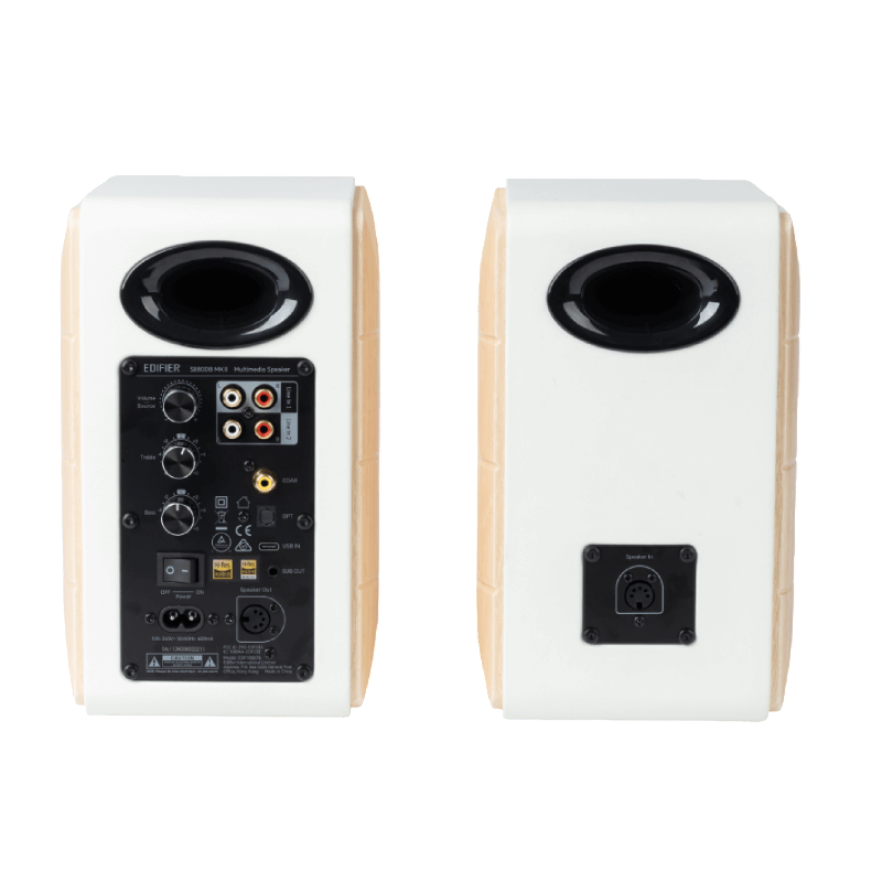 Parlantes Edifier 2.0 S880 MKII Bluetooth blanco