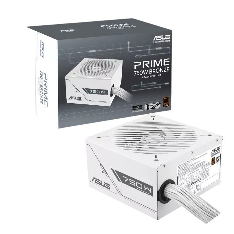 Fuente Asus Prime 750B White 80 Plus Bronze