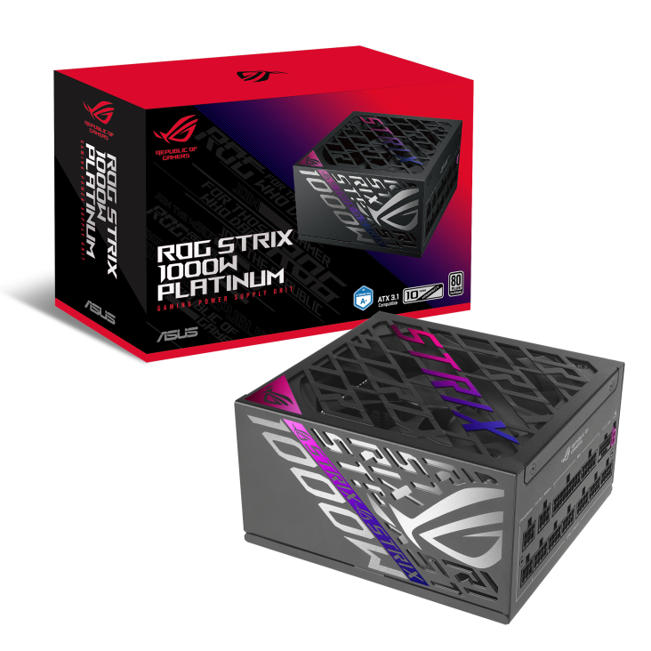 Fuente Asus ROG Strix 1000P Gaming 80 Plus Platinum