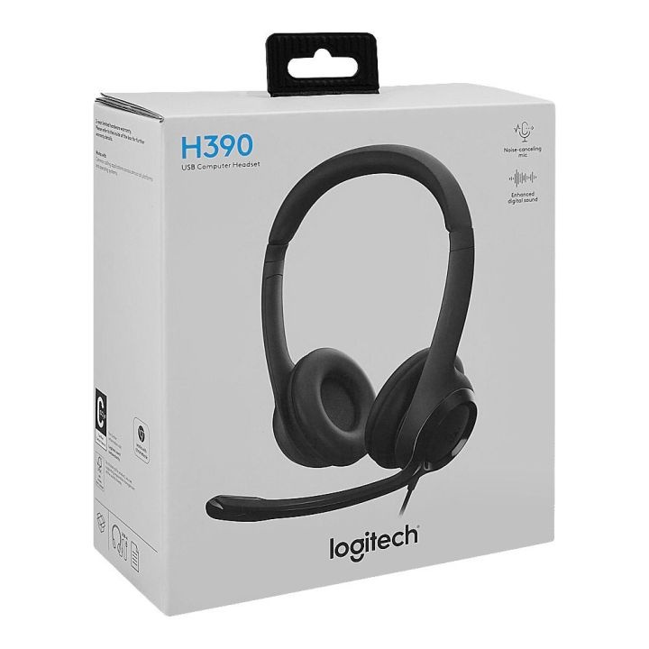 Audifono Logitech USB H390 c/micrófono
