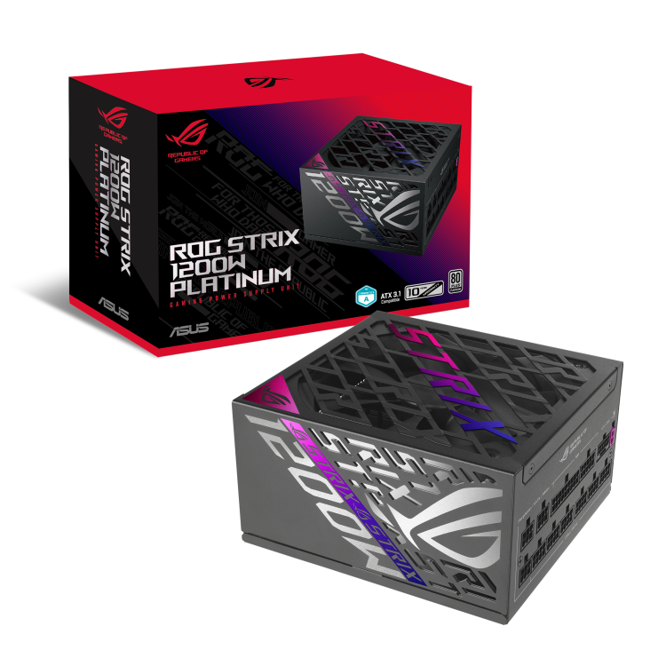 Fuente Asus ROG Strix 1200P Gaming 80 Plus Platinum