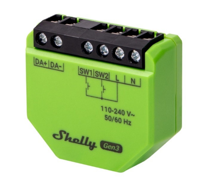 Dimmer Shelly DALI GEN3 PM Wi-fi