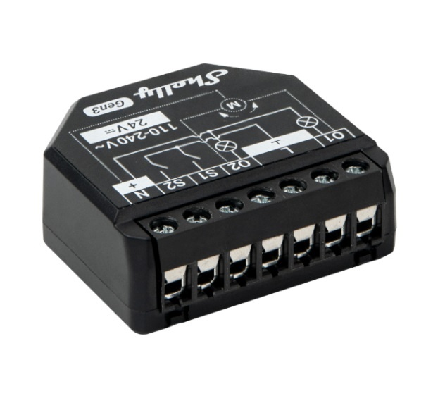 Rele Shelly 2PM GEN3 Wi-fi Dual