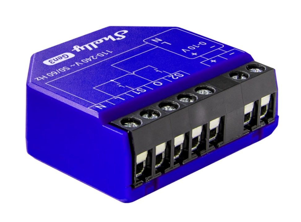 Dimmer Shelly GEN3 PM Wi-fi