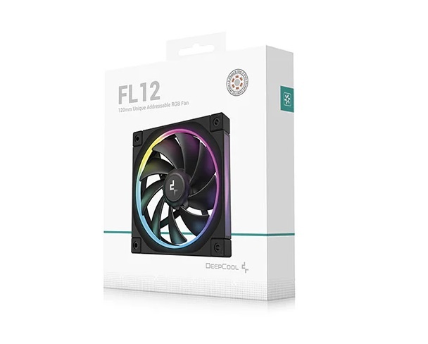 Fan Deepcool FL12 Negro ARGB