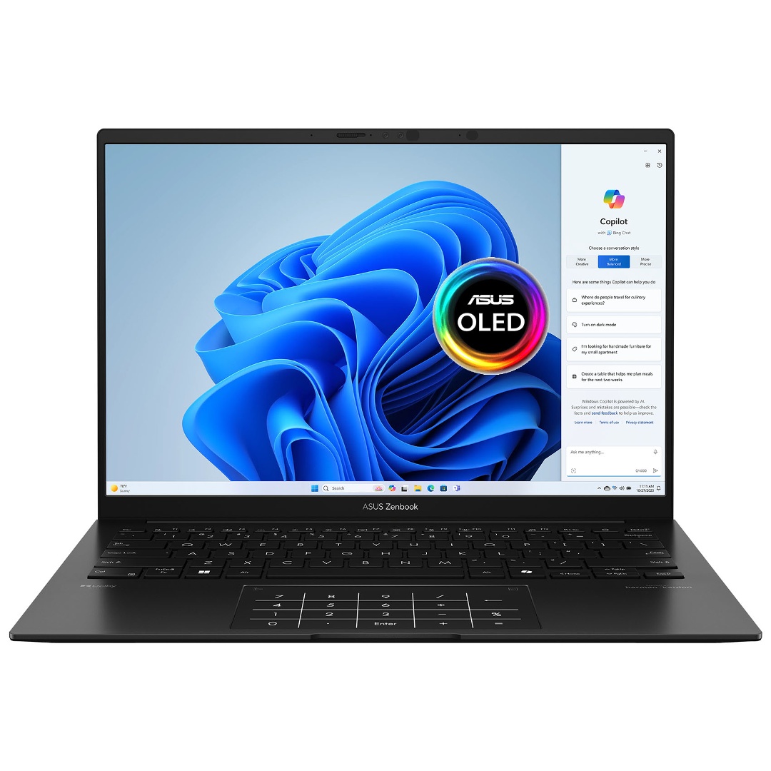 Notebook Asus Zenbook Ryzen AI 7 445 4.6Ghz, 16GB, 1TB SSD, 14