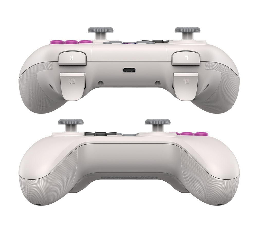 Joystick GameSir T4 Nova HD Rumble blanco Bluetooth