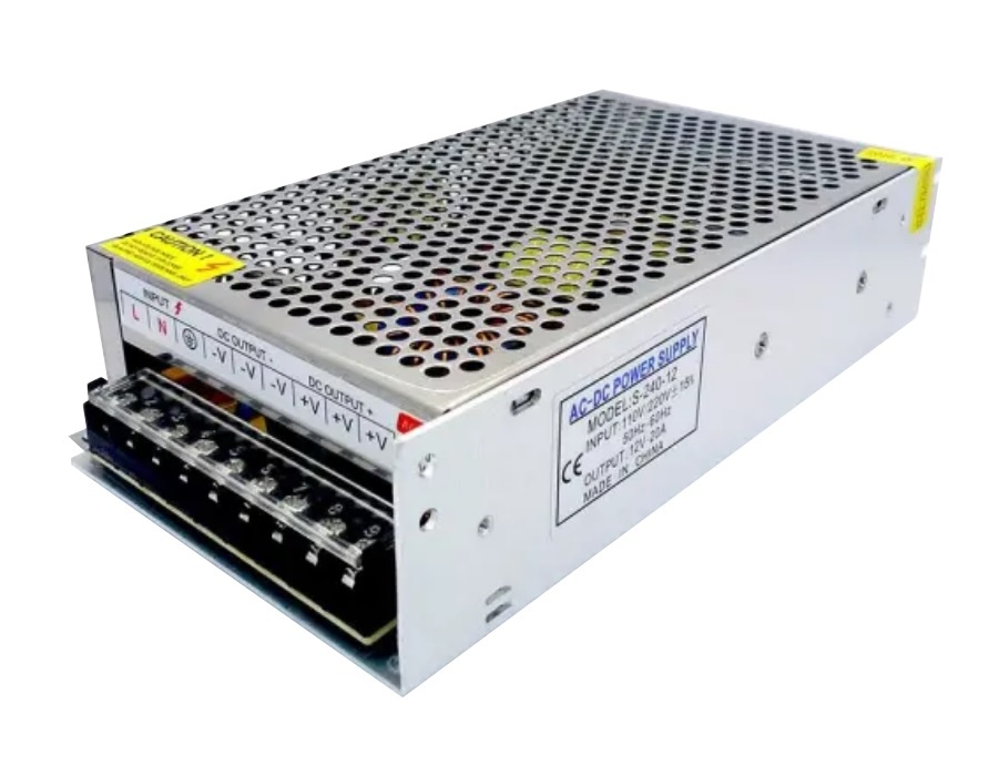 Fuente metálica conmutada NRG+ 12V 20A