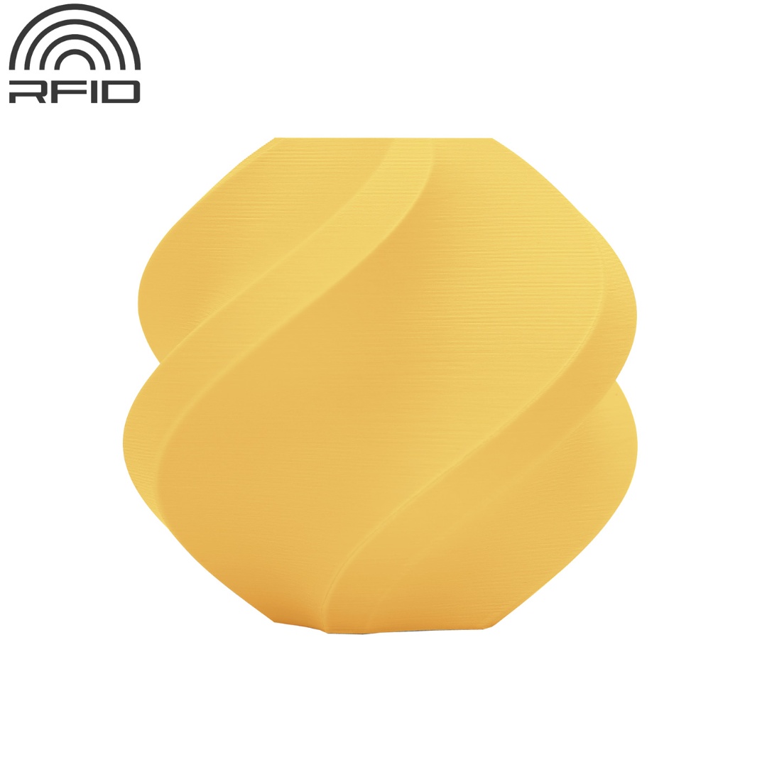 Filamento Bambu Lab PLA Matte amarillo