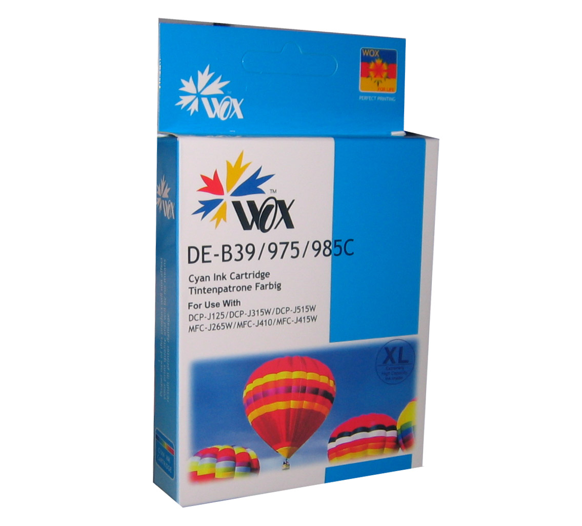 Cartucho brother dcp-125 cyan lc985c