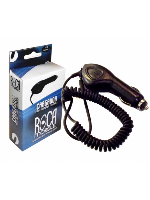 Cargador roca para auto iphone 5