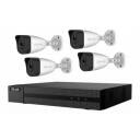NVR HiLook IP + 4 Camaras Full HD