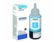 Botella de Tinta Epson a granel 70ml color cyan 