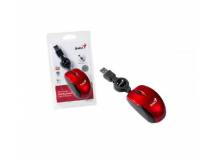 Mini Mouse Genius Retractil USB rojo