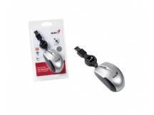 Mini Mouse Genius Retractil USB plateado