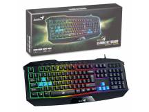 Teclado Genius Scorpion K215 gamer retroiluminado espaol usb